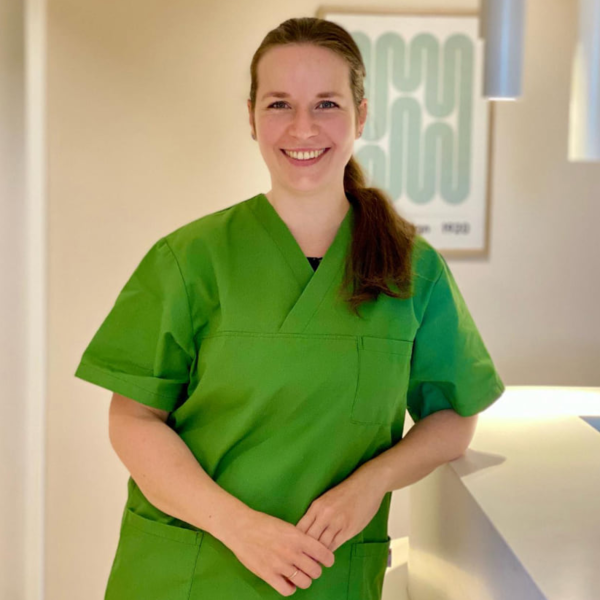 Instagram-Foto: Portrait der angestellten Zahn&auml;rztin Theresa Mauckner