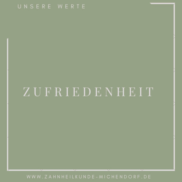 Bild mit dem Wert "Zufriedenheit"